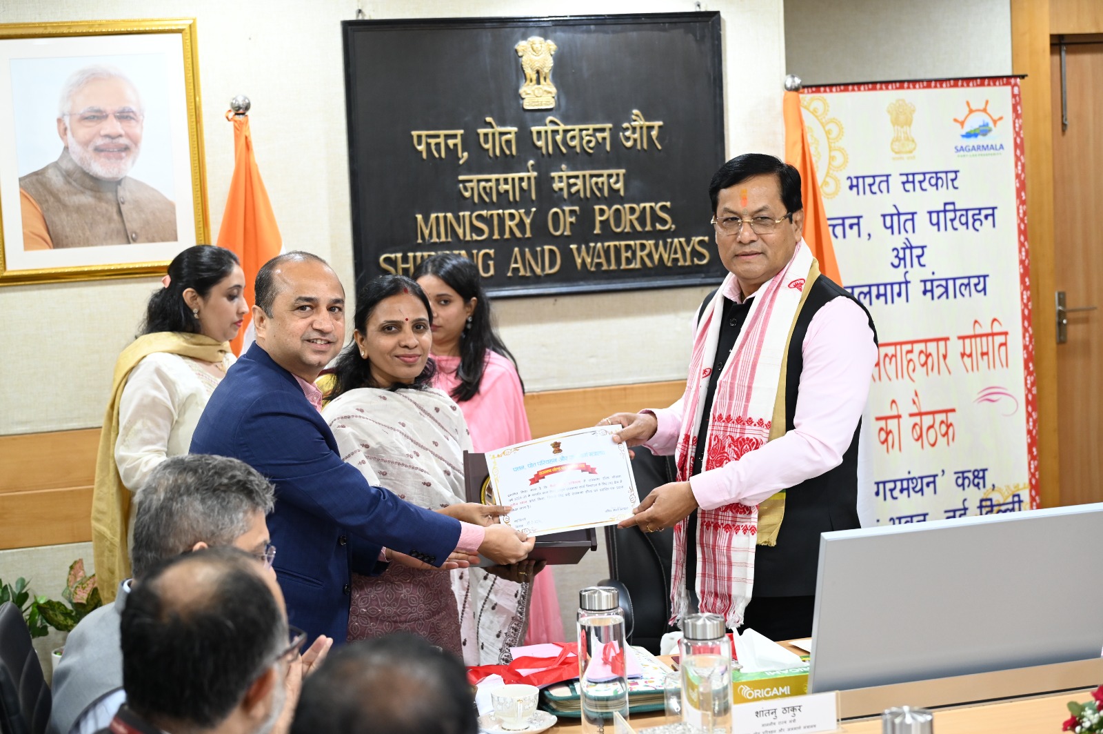 Adjudicatory Board for Major Ports Receives Second Prize under Rajbhasha Shield Scheme 2024–25